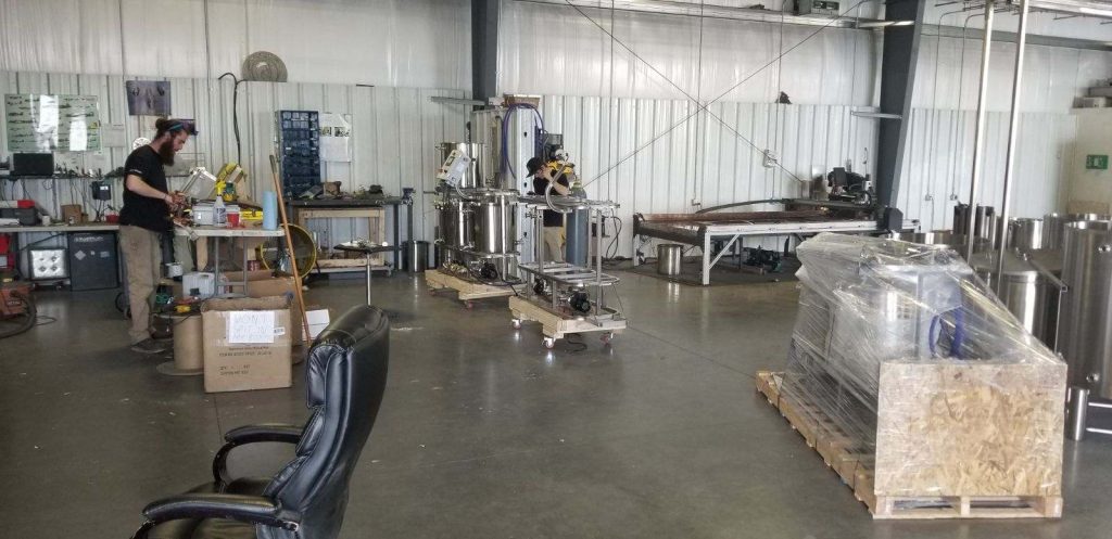 Colorado Brewing Systems facility tour 
