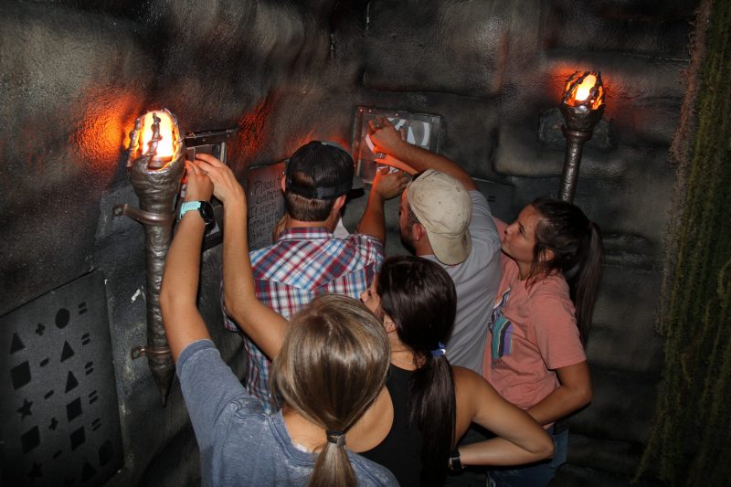 Escape room at the Silver Spur Resort