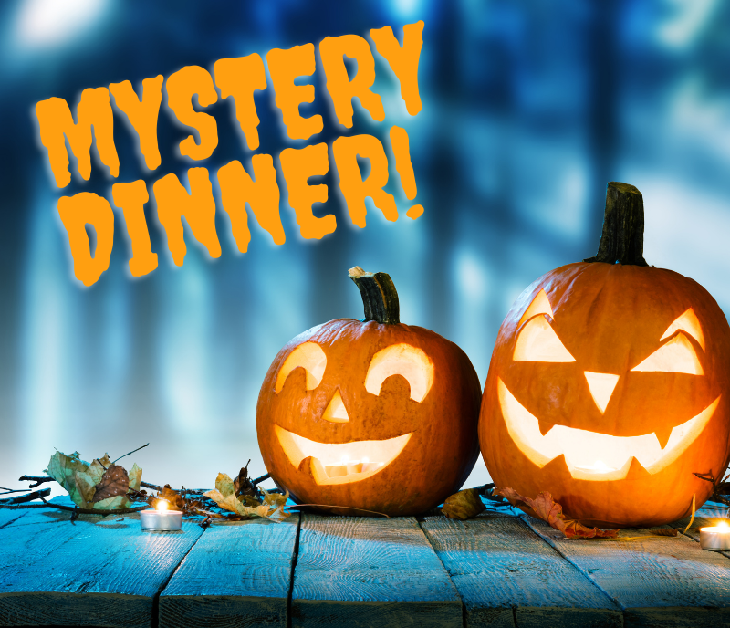 halloween mystery dinner at silver spur resort
