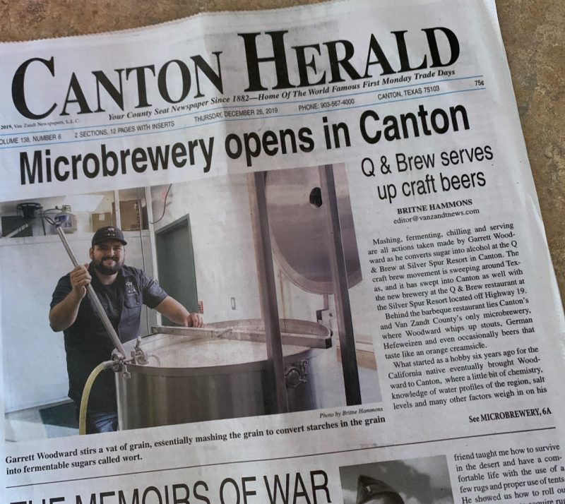 Microbrewery Opens in Canton