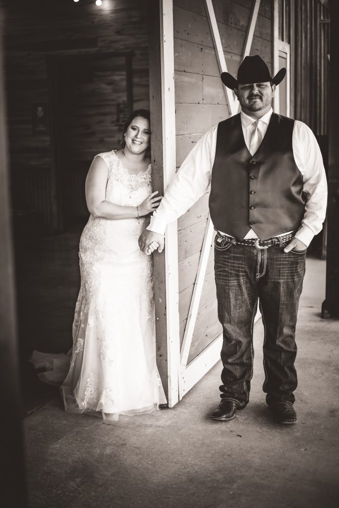 first look on wedding day at silver spur resort
