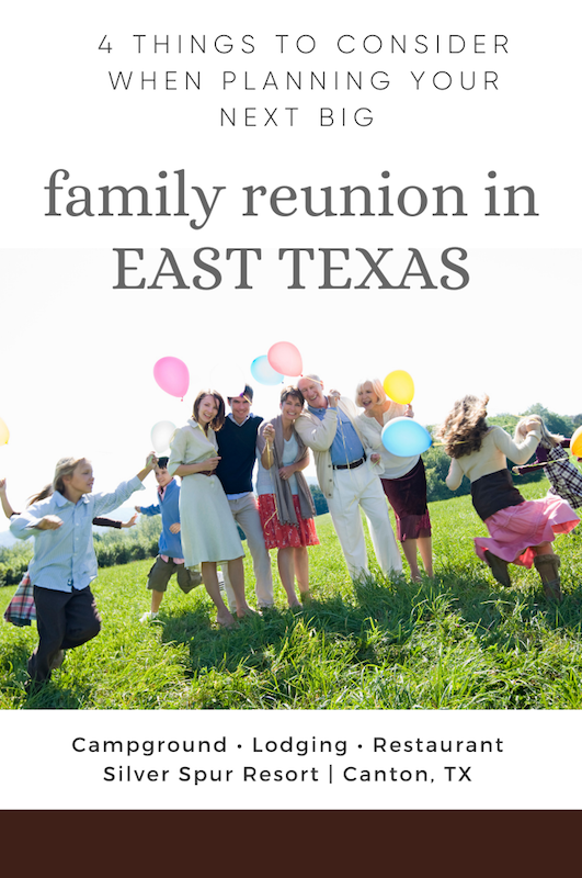 planning a family reunion in Texas 